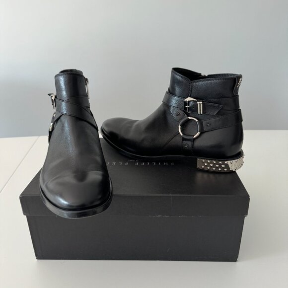 Philipp Plein BOOTS LOW FLAT STARS, Size EU 43/ US 10 - Picture 9 of 17